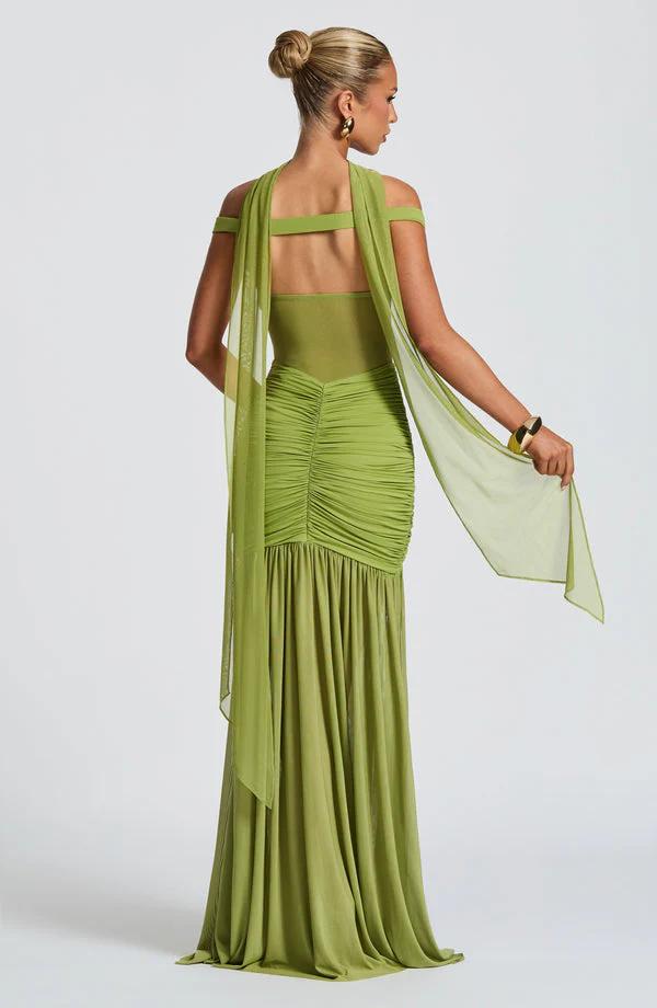 The Alaia Drape Maxi Dress