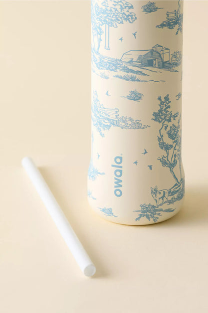 Patterned  Owala 24 oz Water Bottle