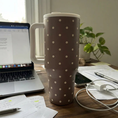 Dot & Striped Traveler 40oz Tumbler